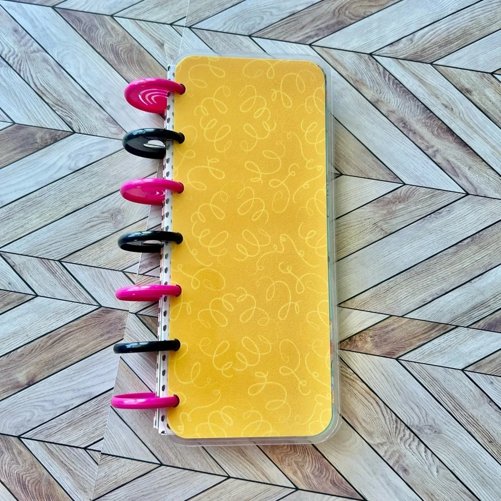 Happy planner skinny mini size undated alice in wonderland